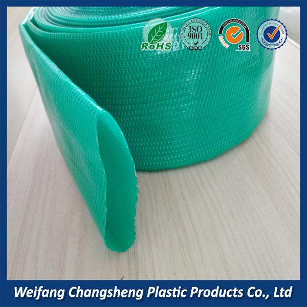 pvc lay flat soft hose manufacturer different color and sizes